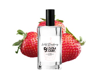 WILD STRAWBERRY PERFUME | Handmade Perfume Spray | Gourmand Perfume | Solid Perfume | Handmade Perfume Gifts | Fruity Perfume