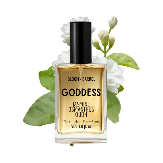 Goddess Perfume: Osmanthus, Jasmine & Oudh Floral Scent