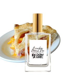 BOURBON PEACH PIE Perfume | Handmade Perfume Spray | Unisex Perfume | Gourmand Perfume | Handmade Perfume Gifts | Bakery Perfume