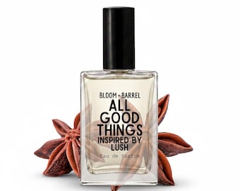 All Good Things Perfume: Tonka, Star Anise & Rose - Vegan Scent