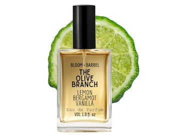 The Olive Branch Perfume: Lemon, Vanilla, & Bergamot Citrus Scent