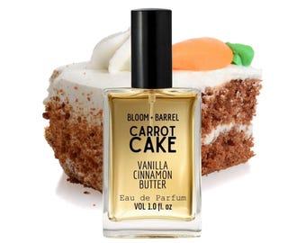 Carrot Cake Perfume: Vanilla, Cinnamon & Nutmeg Gourmand Scent