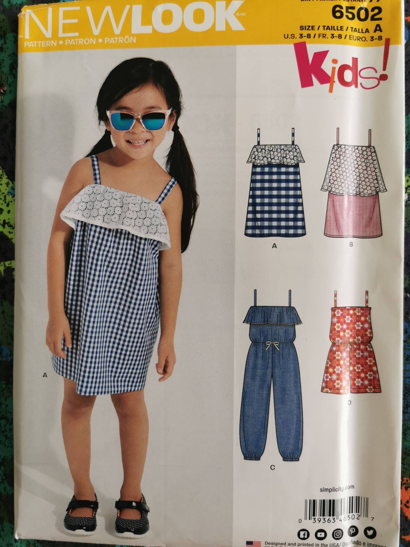 Child Patterns Children Sewing Pattern, Pattern for Children, Pattern for Kids, Kid's ...