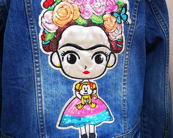 Veste jeans Fridita bambina 10ans