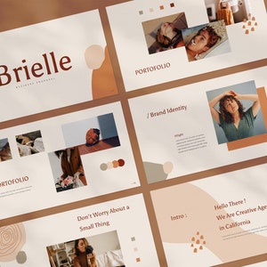 Brielle Keynote Template | Lookbook | Catalogue | Ebook | Brochure