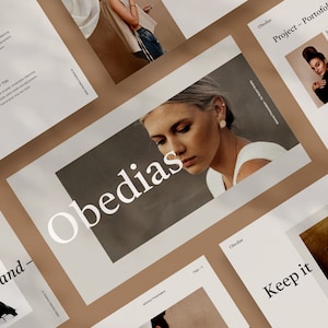 Obedias - Keynote Templates | Lookbook | Catalogue | Ebook | Brochure