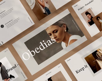 Obedias - Keynote Templates | Lookbook | Catalogue | Ebook | Brochure