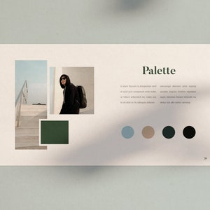 Pandora Minimalist Keynote Template Lookbook Catalogue Ebook Brochure image 4