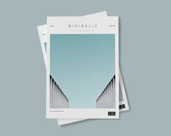 Architecture Portfolio Template: Modern Indesign Brochure (Digital Download)