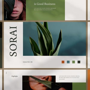 Sorai Keynote Template | Lookbook | Catalogue | Ebook | Brochure