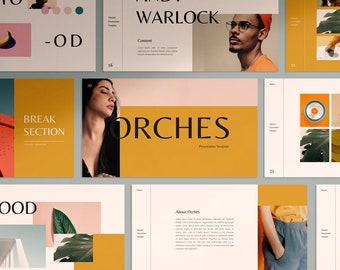 Orches Powerpoint Template | Lookbook | Catalogue | Ebook | Brochure