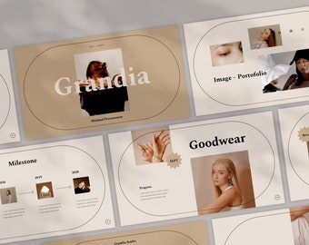 Grandia Keynote Template | Lookbook | Catalogue | Ebook | Brochure