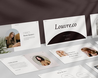 Louvre Powerpoint Template | Lookbook | Catalogue | Ebook | Brochure