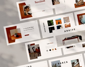 Arkive - Minimalist Powerpoint Presentation Template