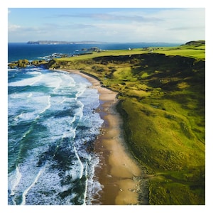 1 Wall Art/carte postale de lieux emblématiques dans le nord de l’Irlande