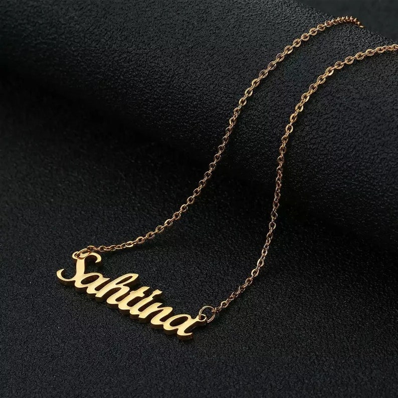Custom Chain Gold Rose Handmade Personalized Hot Summer Gift