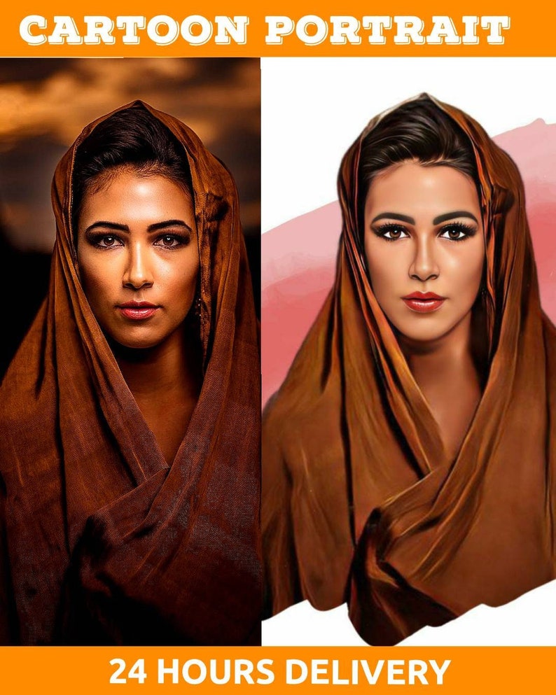 Cartoon Avatar, Create a Custom Cartoon Portrait Gift for your loved onces, Family Portrait, Caricature and Illustration image 4