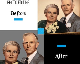 Top-Quality Professional Photo Restoration Service Revive Your Old Photos Today!  Bring Old Photos Back to Life with Our Professional Photo