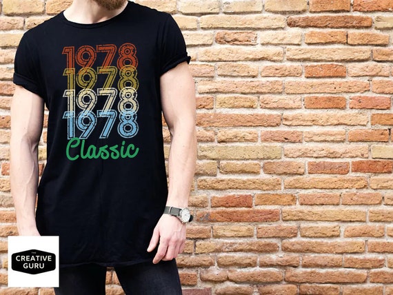 Vintage 1978 41st Birthday T-Shirt Vintage 1978 41st Birthday T-Shirt