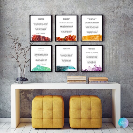 Chakra Tation Poster Art Room Decor Chakra Tation Poster Art, Chakra Room Decor