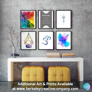 Lightworker Definition Poster, Black and White Print, Word Definition Art, Spiritual Wall Decor & Gifts bild 8