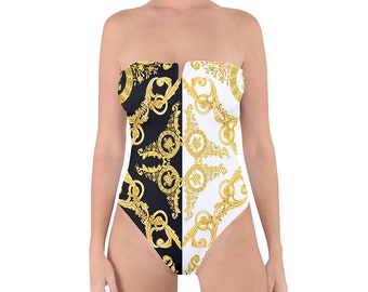strapless bride swimsuit