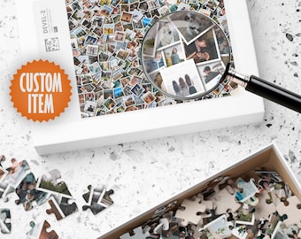 Photo Collage Puzzle | Custom Jigsaw Puzzle from Photos | Personalized Puzzle Picture Collage
