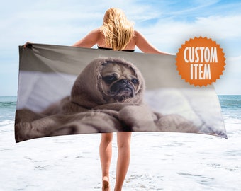 Photo Beach Towel | Custom Picture Beach Towel | Custom Beach Towels