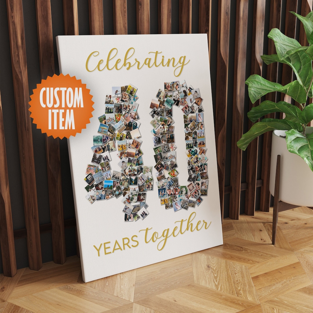 40th Anniversary Decorations 40th Wedding Anniversary Decor - Etsy