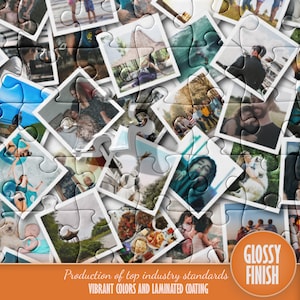 Photo Collage Puzzle | Custom Jigsaw Puzzle from Photos | Personalized Puzzle Picture Collage afbeelding 5