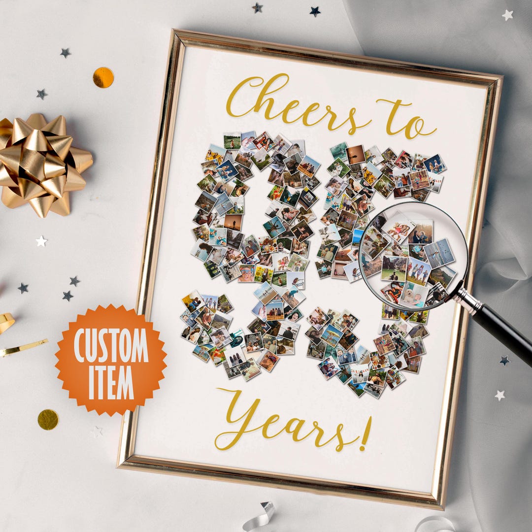 95th Birthday Decorations | Cheers to 95 Years | 95th Birthday Photo ...