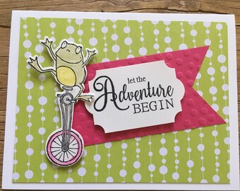 Handcrafted Retirement Card