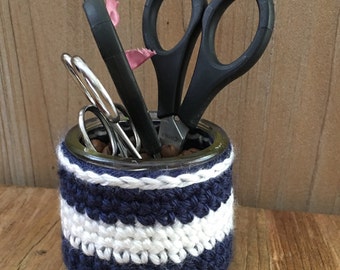 French style cozy for Oui Yogurt jar