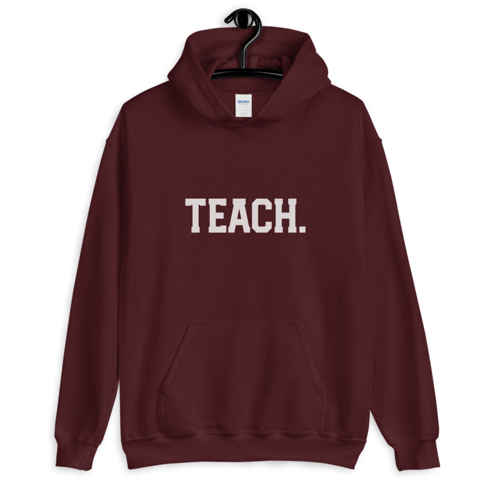 Teacher Hoodie Teacher Sweatshirt Teacher Gift Teach Etsy
