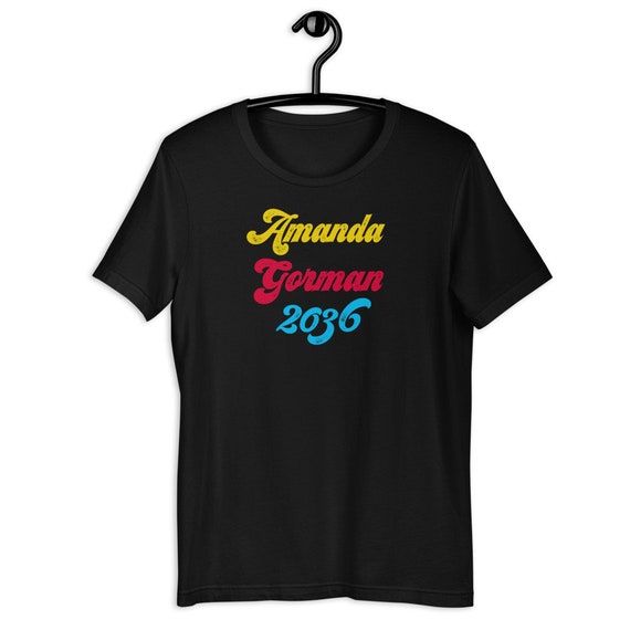 Shirt amanda gorman shirt gorman shirt gorman 2036 womens | Etsy