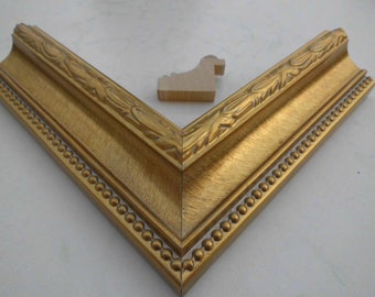 Jugendstil Bilderrahmen Fotorahmen Blau Gold Vintage Antik Deko Retro Stil 13x18