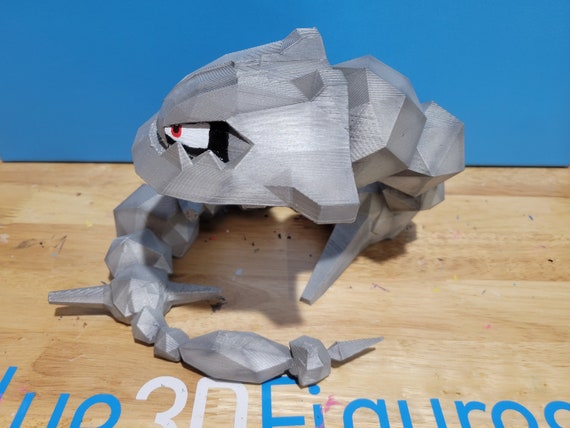 Onix Pokemon Flexible Movement 3D Print 