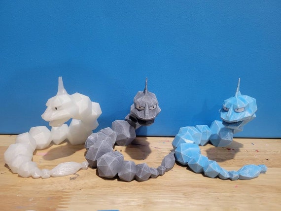 Onix - Flexi Articulated Pokémon with moving jaw (print in place, no  supports)