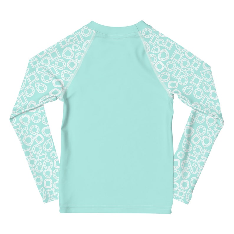 Diamonds Kids Rash Guard, Gems Kids Rash Guard, Rocks Kids Rash Guard