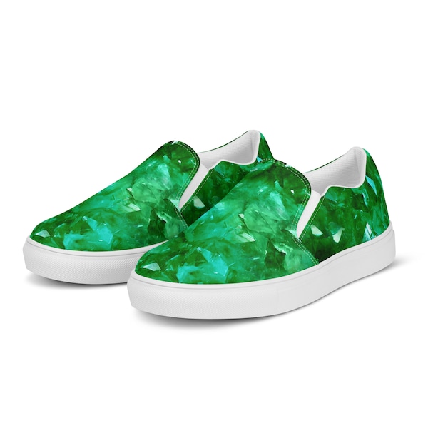emerald green designer shoes