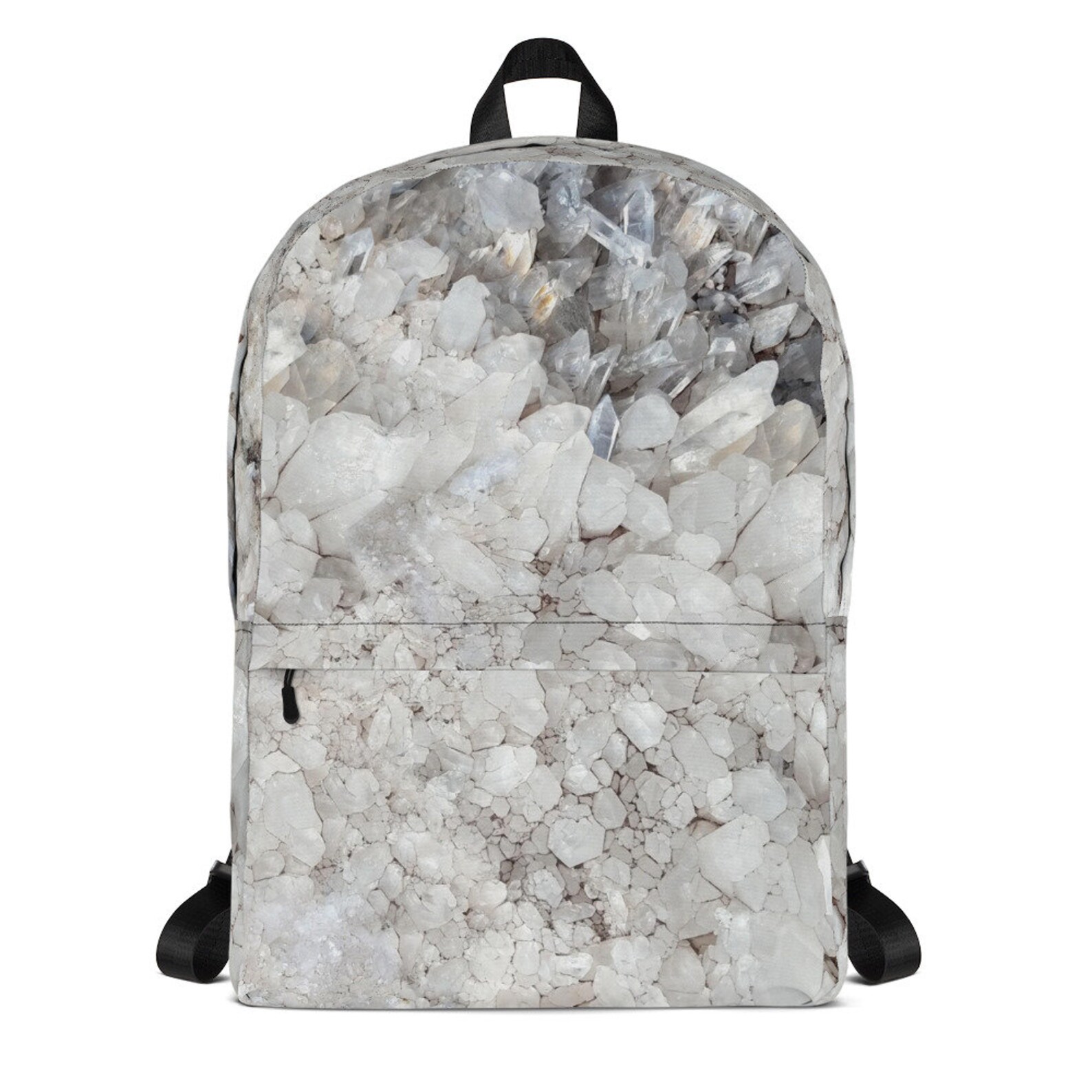 Rock Crystal/quartz Backpack, Gems Backpack, Rocks Backpack, Crystals