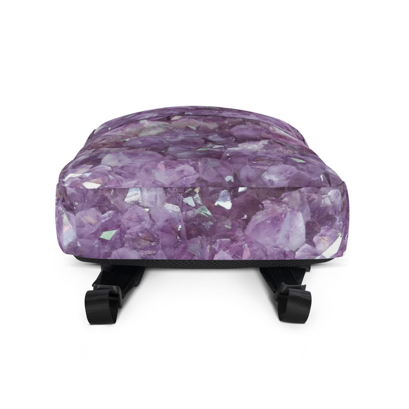 Amethyst Backpack Gem Stones Backpack Gems Backpack Rocks Etsy