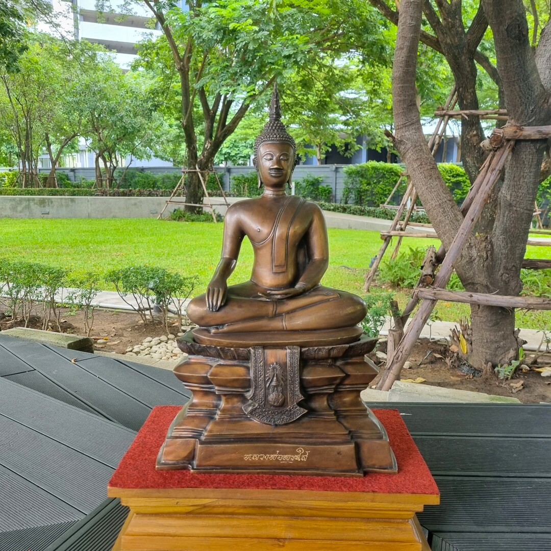 Buddha Statue Large LP Phra Sai Thailand Laos Style Detachable Etsy