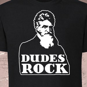 John Brown &quot;DUDES ROCK&quot; graphic tee