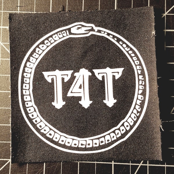 T4T Ouroboros snek sew-on patch