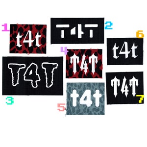 t4t trans punk Aufnäher für Panzerweste