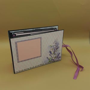 Album di scrapbooking lavanda