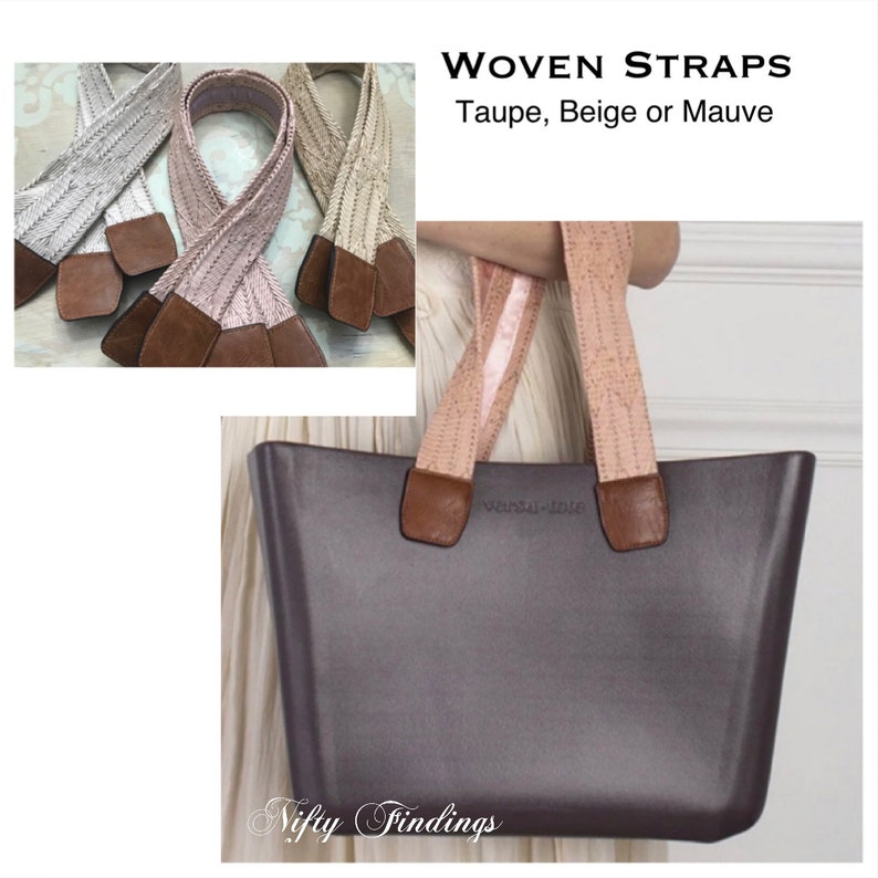 Versa Tote Straps Woven Straps for Versa Tote Bags Etsy
