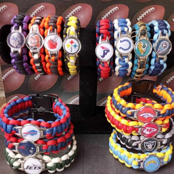 NFL Paracord Bracelets