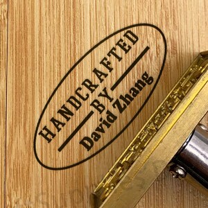 Custom Branding Iron for Wood working - Brand Iron for Burger - Wood branding iron - Leather branding iron - BBQ branding iron